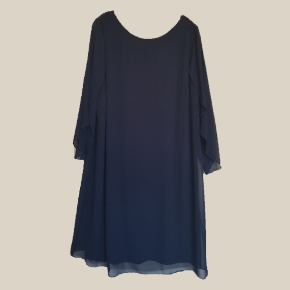 Chiffon midi dress